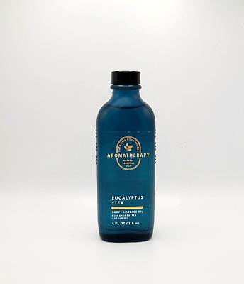BBW AROMATHERAPY EUCALYPTUS + TEA MASSAGE OIL
