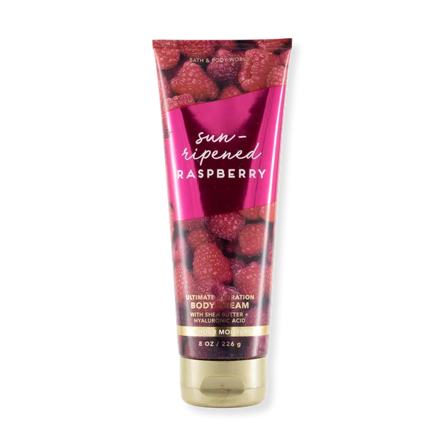 BBW BODY CREAM SUN RASPBERRY