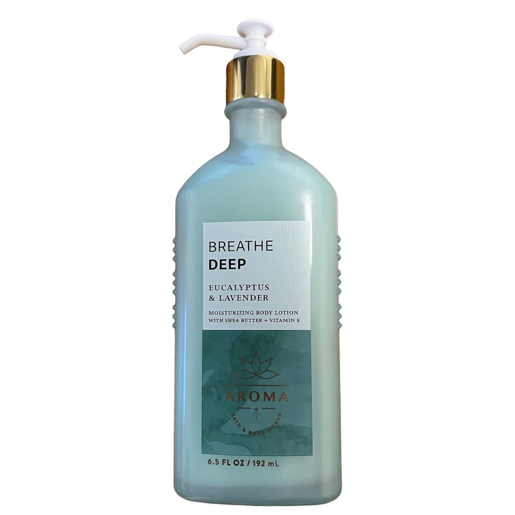 BBW AROMATHERAPY BODY LOTION BREATHE DEEP
