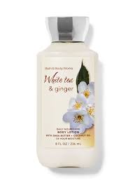 BBW WHITE TEA GINGER BODY LOTION