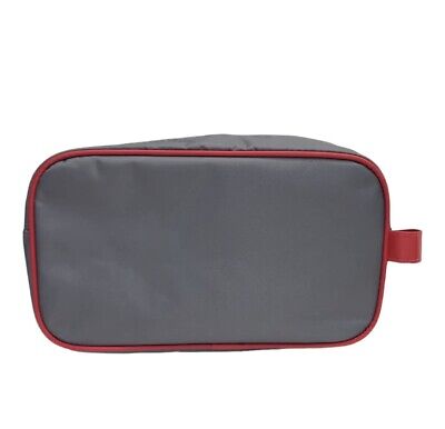 [6736b9b5] COSMETIQUERA DE CABALLERO ROJO Y GRIS