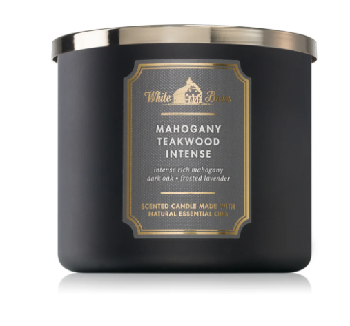 BBW VELA WHITE BARM MAHOGANY TEAKWOOD INTENSE