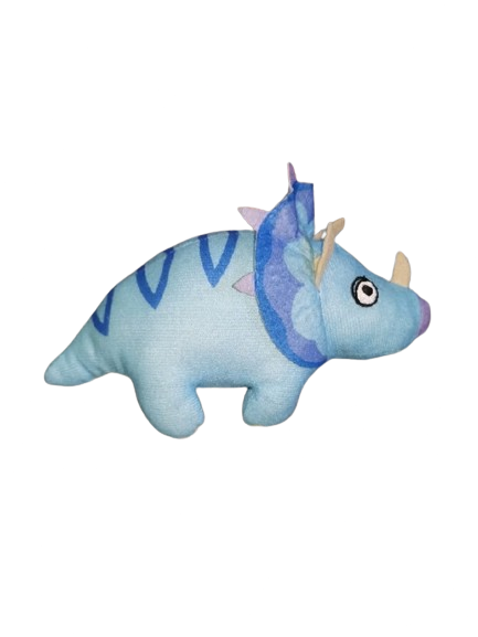 PELUCHE DINOSAURIO AZUL