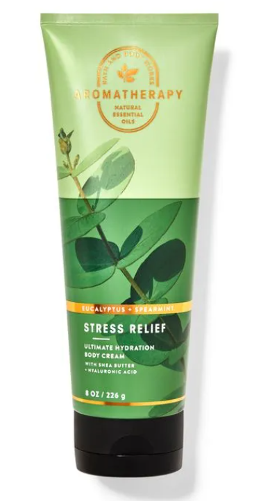 BBW AROMATHERAPY STRESS RELIEF BODY CREAM.