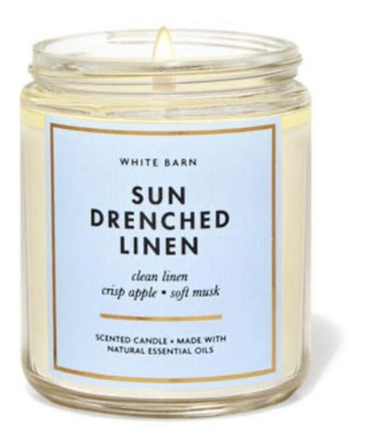 BBW VELA PEQUEÑA SUN DRENCHED LINEN