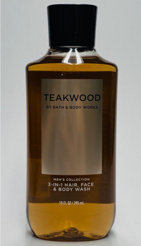 BBW TEAKWOOD BODY WASH