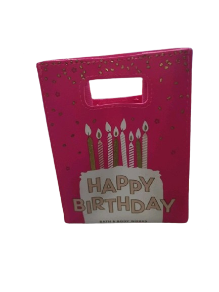 BOLSA CUMPLEAÑOS ROSA
