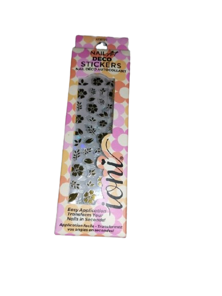 STIKER UÑAS DORADA IONI