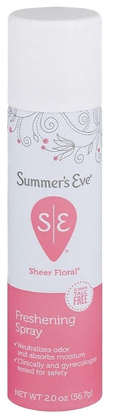 SUMMER'S EVE SHEER FLORAL SPRAY