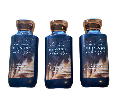 BBW BODY LOTION MIDNIGHT AMBER GLOW