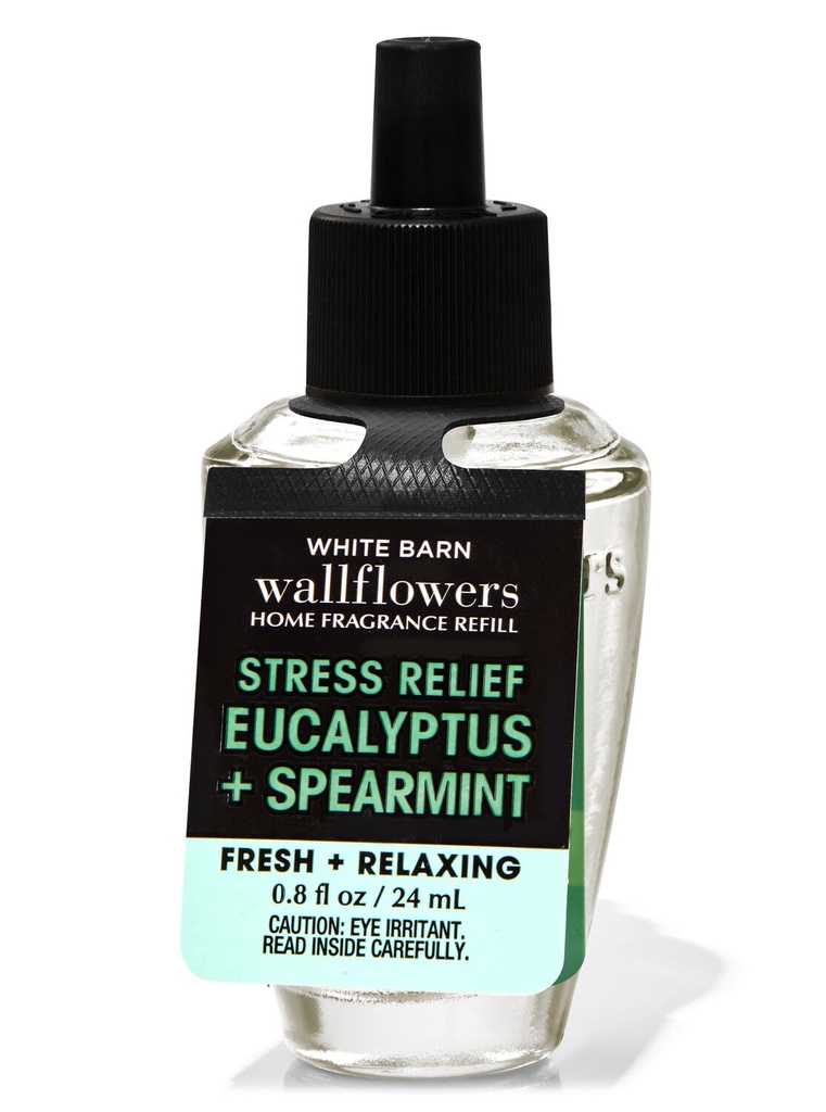 BBW REFILL WELLFLOWERS STRESS RELIEF EUCALYPTUS SPEARMINT