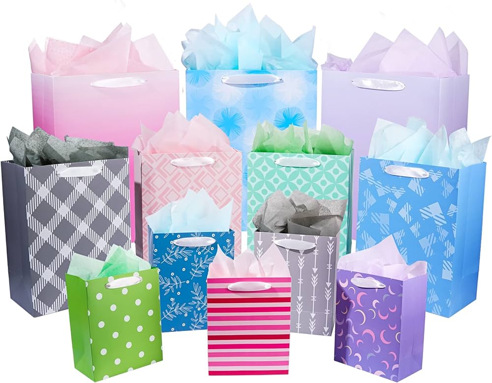 BOLSA PARA REGALO VARIOS COLORES