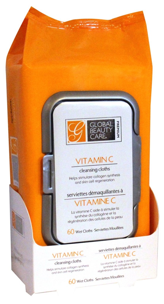 GLOBALBEAUTYCARE VIT-C CLOTHS 