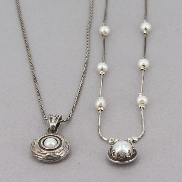 GARGANTIA SHABOOL PLATA Y PERLAS STARLING SILVER