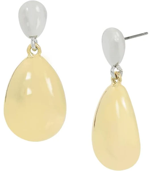 ARETES ROBERT LEE MORRIS DORADOS GOTAS  
