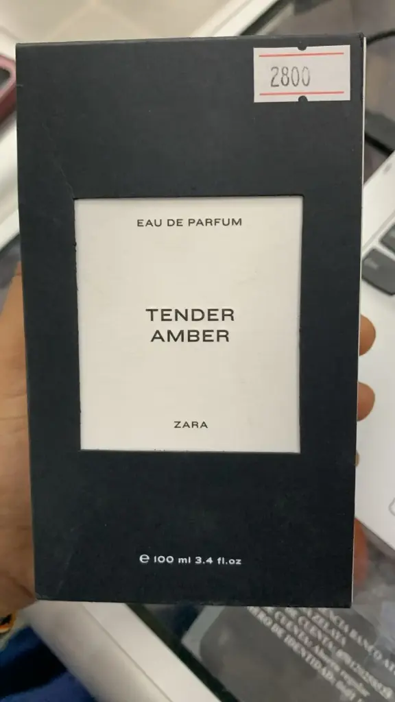 PERFUME ZARA PERFUMES TENDER AMBER CABALLEROS 