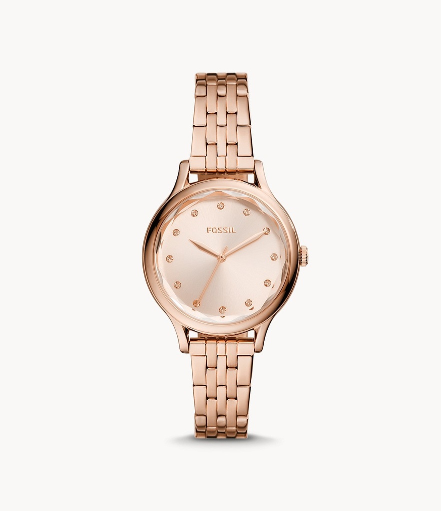 RELOJ FOSSIL DORADO 