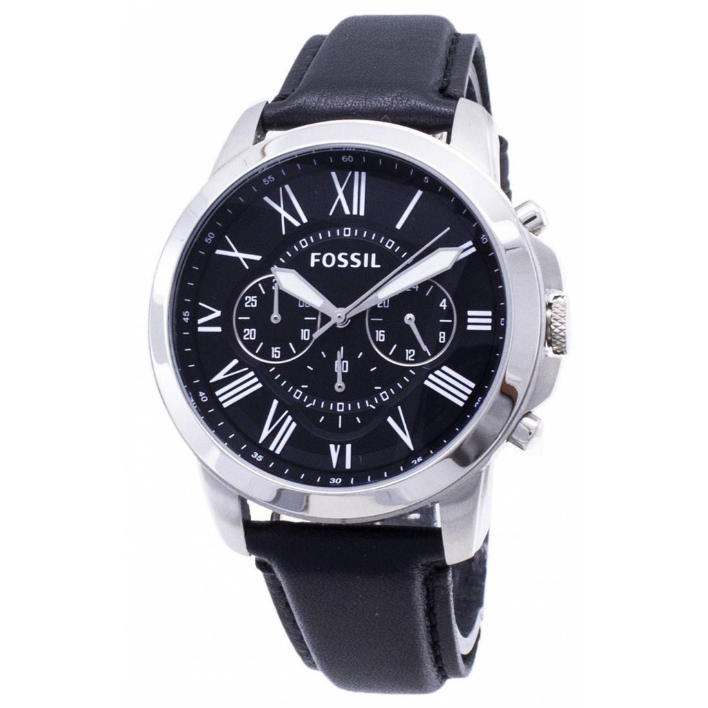 RELOJ FOSSIL NEGRO CABALLERO