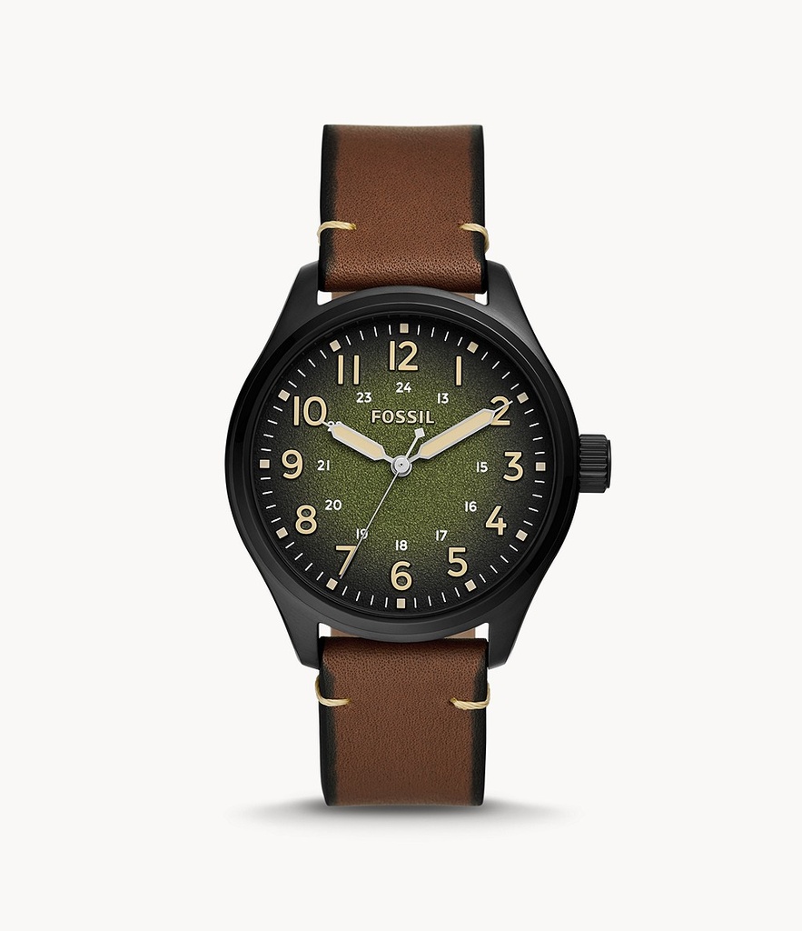 RELOJ FOSSIL DE CUERO PARA CABALLERO