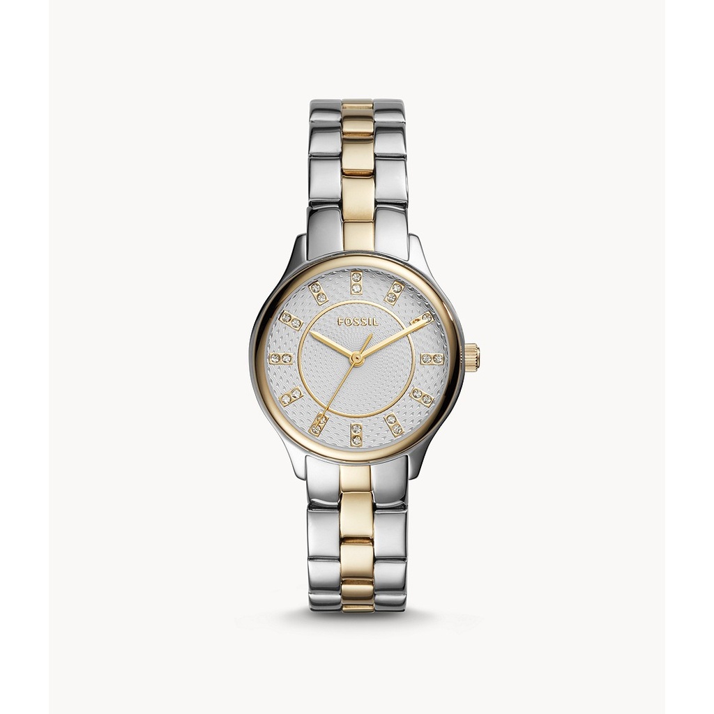 RELOJ FOSSIL PLATEADO Y DORADO PARA DAMA