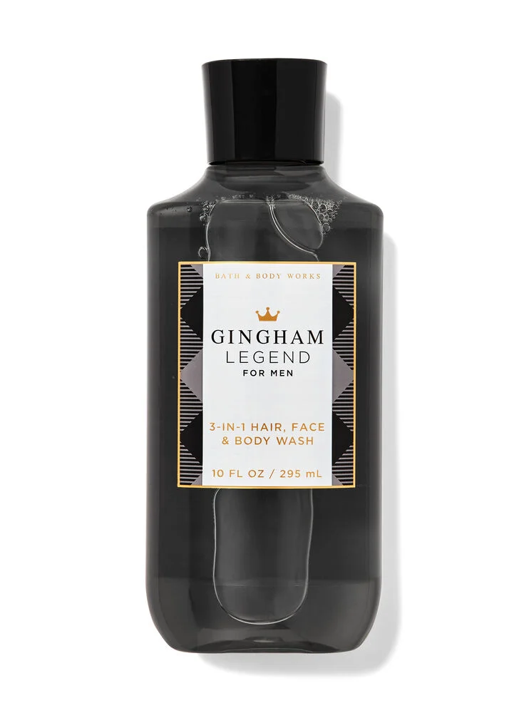 BBW 3 EN 1 BODY WASH GINGHAM LEGEND