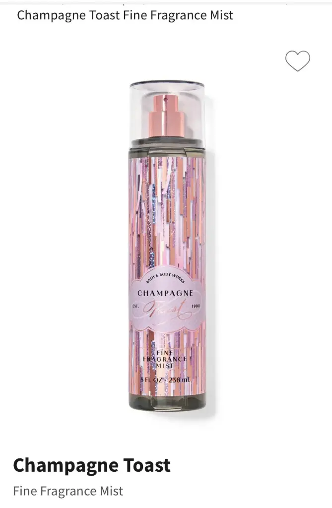 BBW CHAMPAGNE TOAST SPLASH