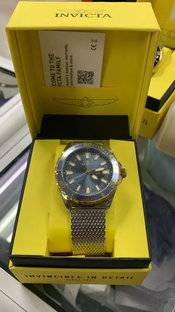 RELOJ INVICTUS PLATEADO ACERO INOXIDABLE