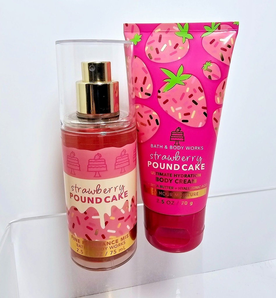 BBW STRAWBERRY POUND CAKE SPLASH MINI