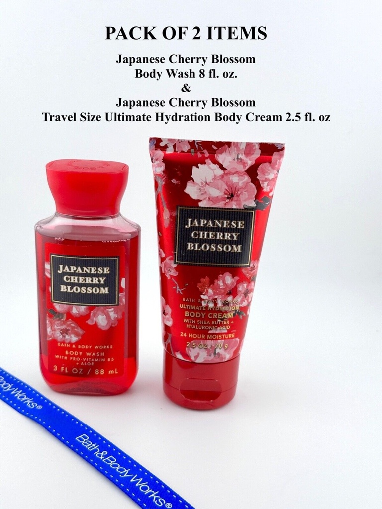 BBW JAPANESE CHERRY BLOSSOM BODY WASH MINI 