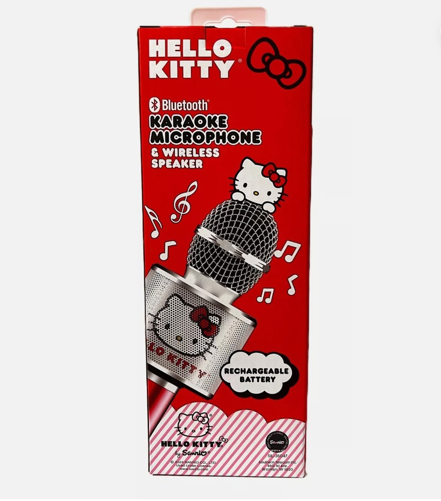 Hello Kitty Bluetooth Karaoke Microphone