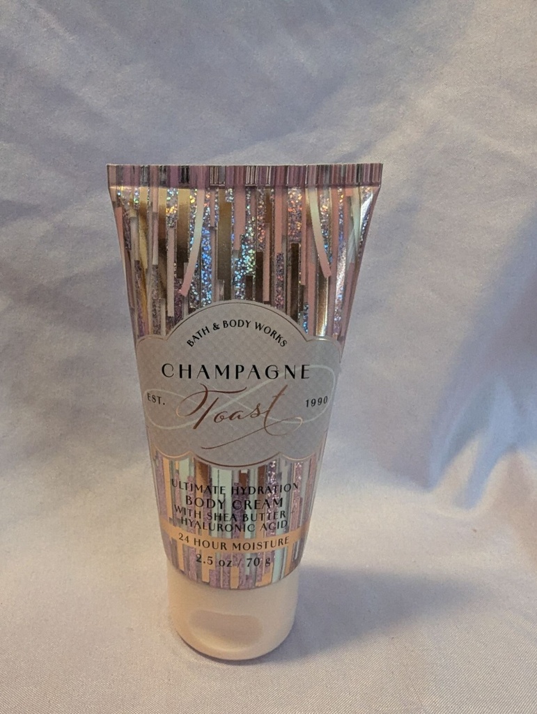 Bath & Body Works Champagne Toast Ultimate Hydration Body Cream 2.5 Oz