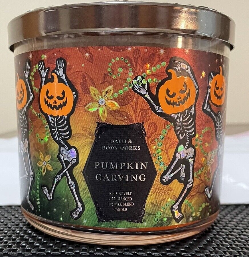 Bath & Body Works Pumpkin Carving Scented Candle 411 G