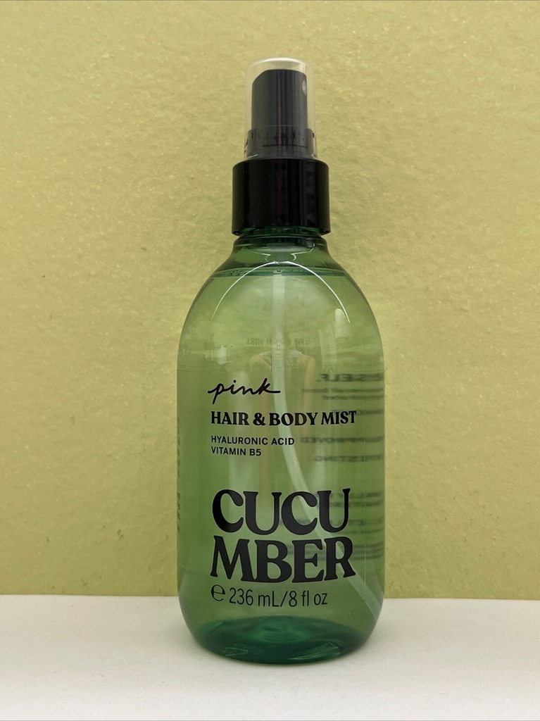 Victoria's Secret PINK Hair & Body Mist Spray cucu mber 