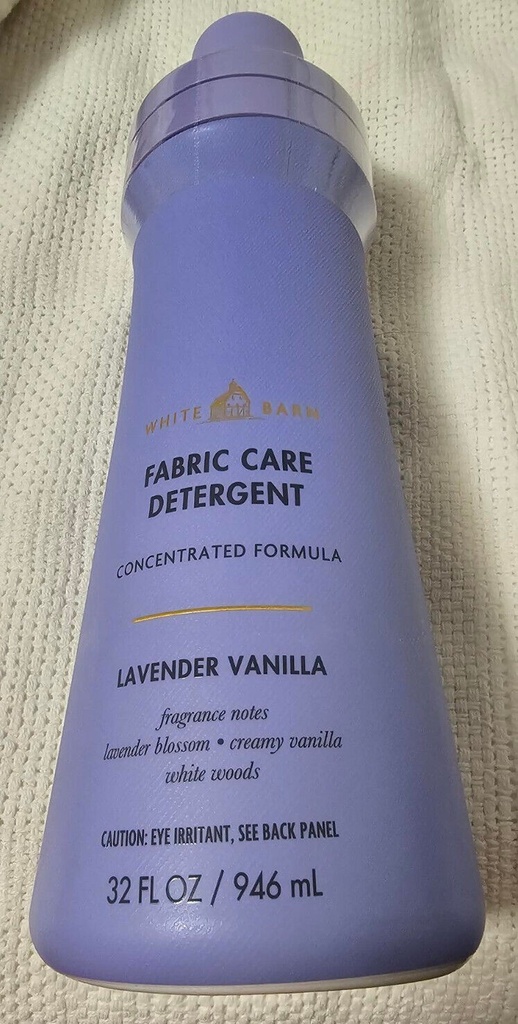 NEW Lavender Vanilla Fabric Care Detergent 32 Oz SEALED Bath & Body Works