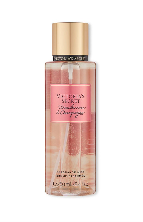 Strawberry & Champagne by Victoria Secret, 8.4 Oz Fragrance Mist Women