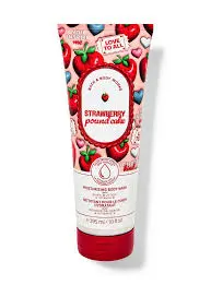 BBW STRAWBERRY POUND CAKE MOISTURIZING BODY WASH