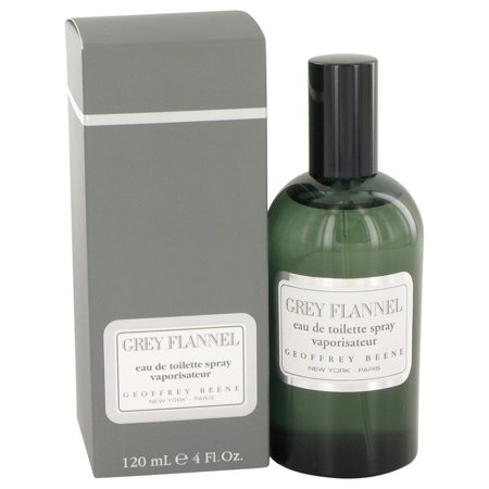 Geoffrey Beene Grey Flannel Eau De Toilette with Atomiser for Men 120 Ml