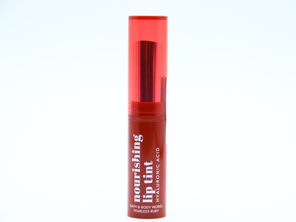 Bath & Body Works - Nourishing Lip Tint - Fearless Ruby Hyaluronic Acid 0.08 Oz