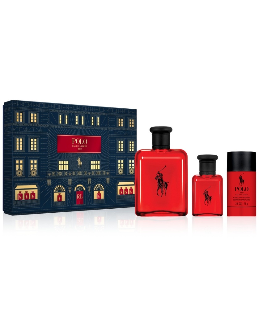 Ralph Lauren Polo Red Eau De Toilette Holiday Set 1.0 Set