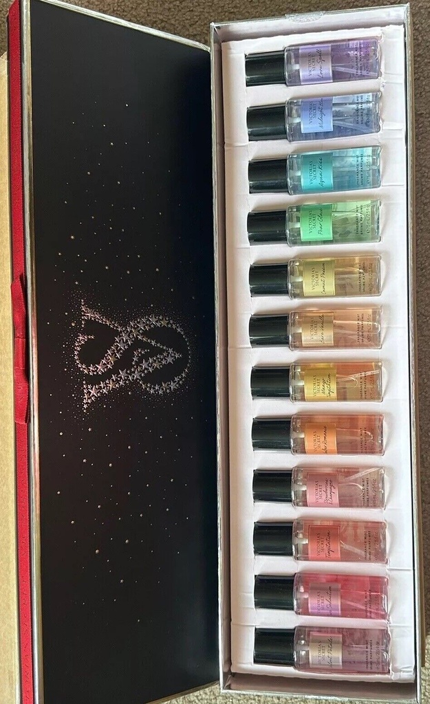 Victorias Secret Gift Set Ultimate Mist Exploration Mini 12pc Set Holiday 2024
