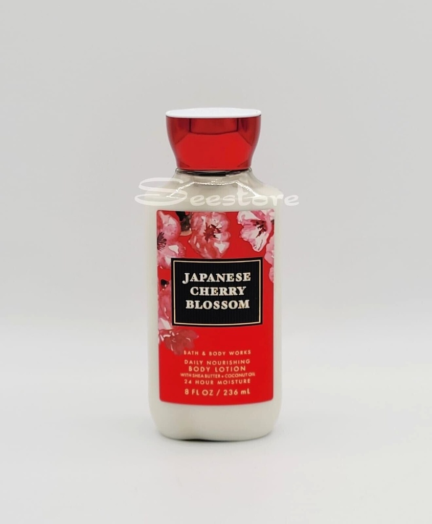 Bath & Body Works Japanese Cherry Blossom Daily Nourishing Body Lotion 8 Fl Oz