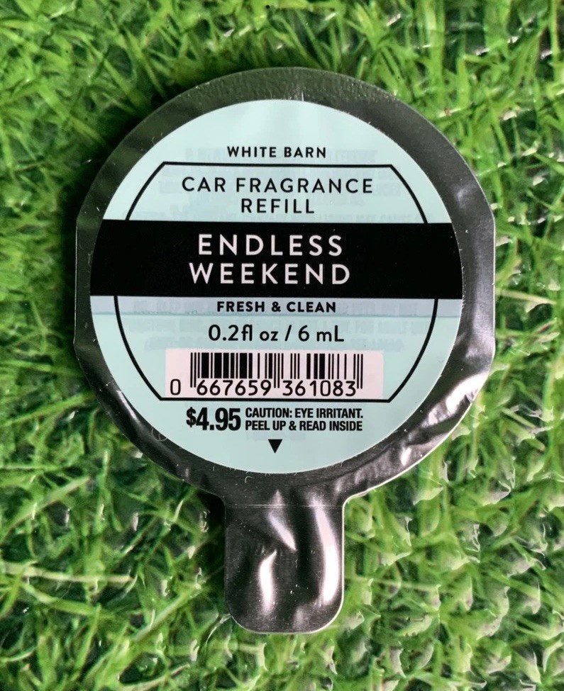 Bath & Body Works Endless Weekend Car Air Freshener Refill 6ml