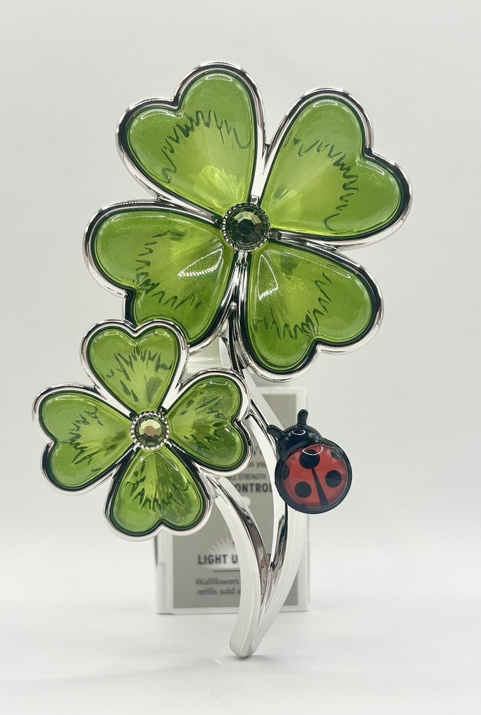 Bath & Body Works Shamrock Clover Ladybug Scent Control Wallflower Plug NEW!
