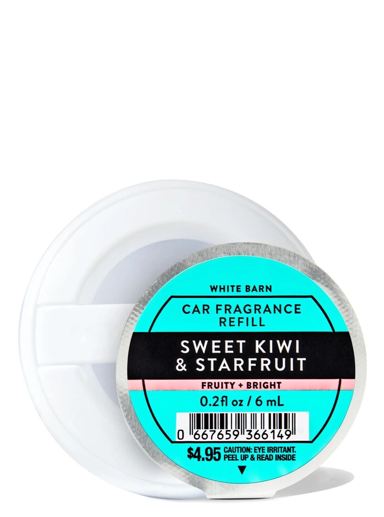 Bath & Body Works  Car Fragrance Refills  SWEET KIWI & STARFRUIT