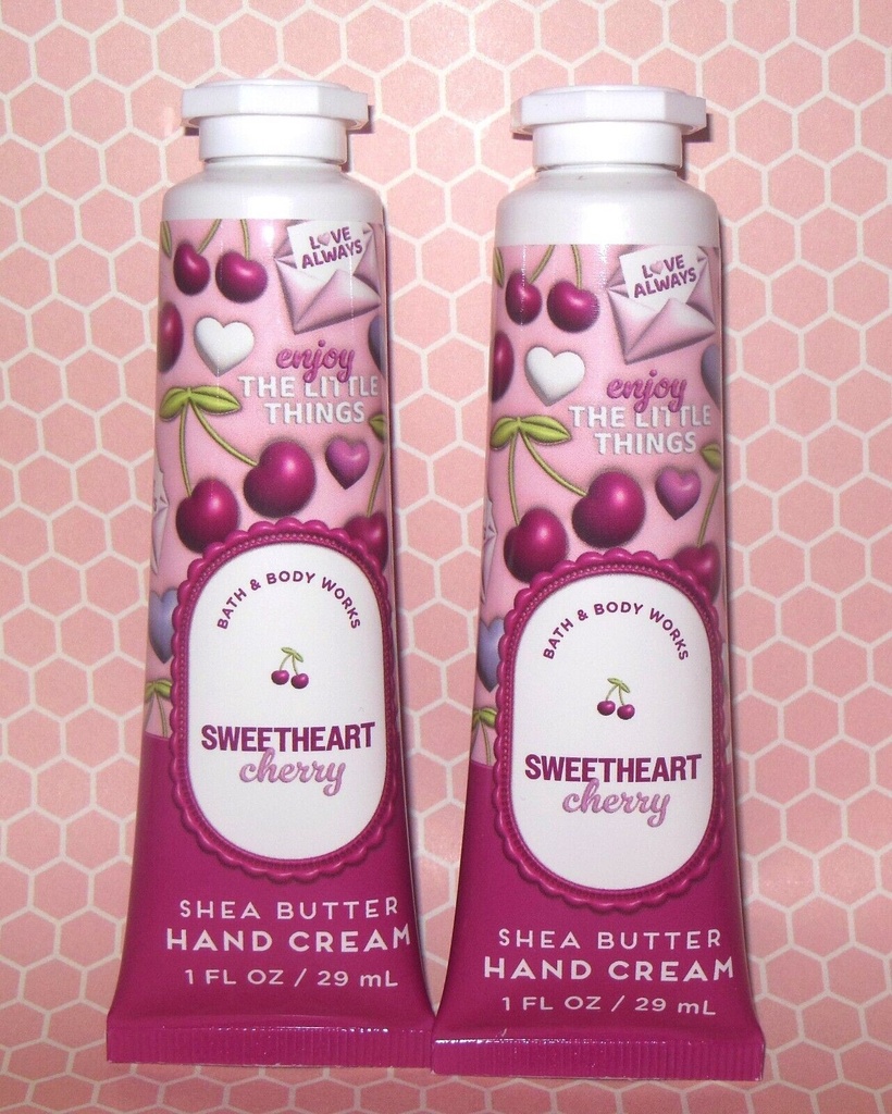 Bath & Body Works SWEETHEART CHERRY Hand Cream Shea Butter 