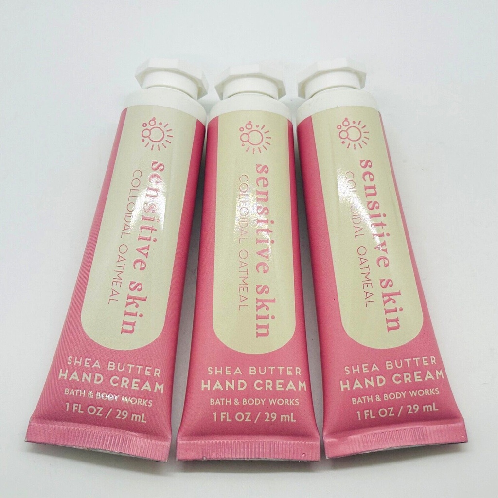 BBW Bath & Body Works Sensitive Skin Colloidal Oatmeal Hand Cream Lotion 1 Oz