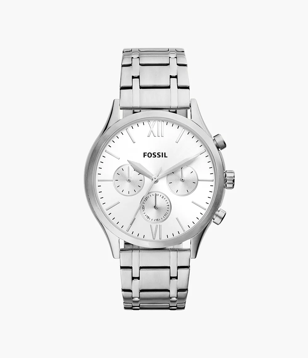Fossil Men's Fenmore Multifunction, Stainless Steel Watch