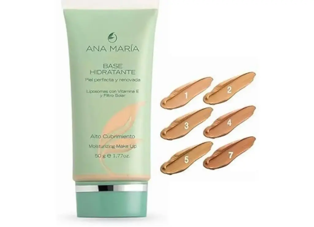 MAQUILLAJE BASE  ANA MARIA  MEDIO CLARO