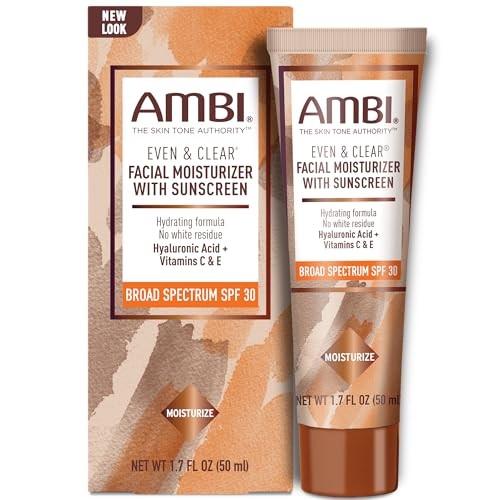Ambi Even  Clear Facial Moisturizer with Sunscreen SPF 30 17 Ounce
