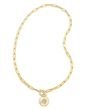 Kendra Scott Brielle Convertible Medallion Chain Necklace in Gold | Metal